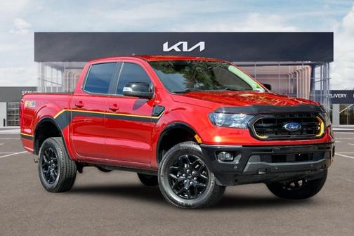 Cyber Orange Metallic Tricoat 2022 Ford Ranger Lariat