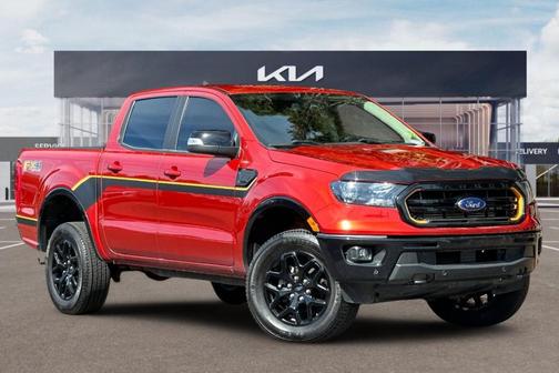 Cyber Orange Metallic Tricoat 2022 Ford Ranger Lariat