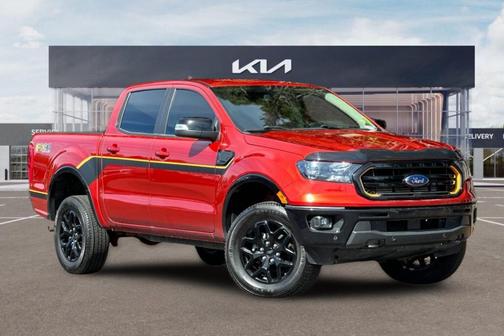 Cyber Orange Metallic Tricoat 2022 Ford Ranger Lariat