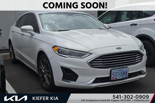 Oxford White 2019 Ford Fusion SEL