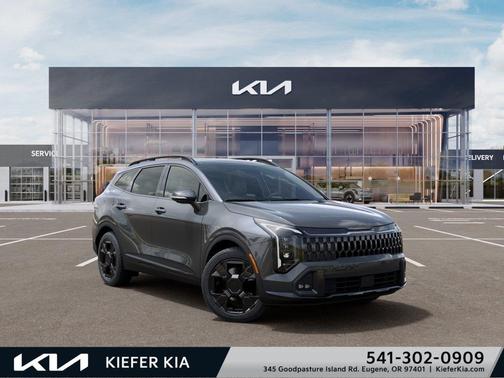 Gravity Gray 2027 Kia Sportage Hybrid X-LINE