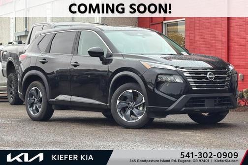 Super Black 2025 Nissan Rogue SV