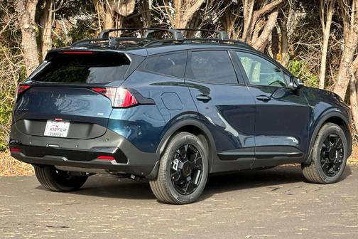 Blue 2026 Kia Sportage Plug-In Hybrid X-Line Prestige