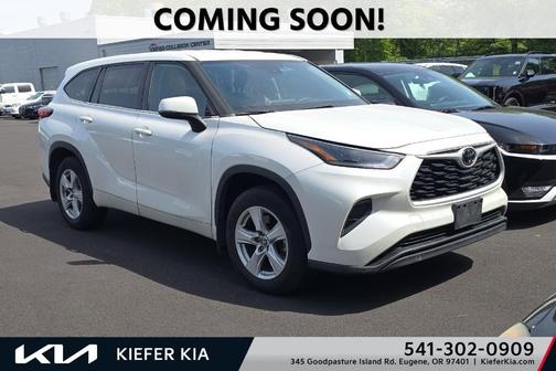Blizzard Pearl 2021 Toyota Highlander L