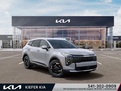Gray 2026 Kia Sportage Hybrid