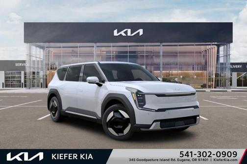 White Pearl 2026 Kia EV9 Light Long Range