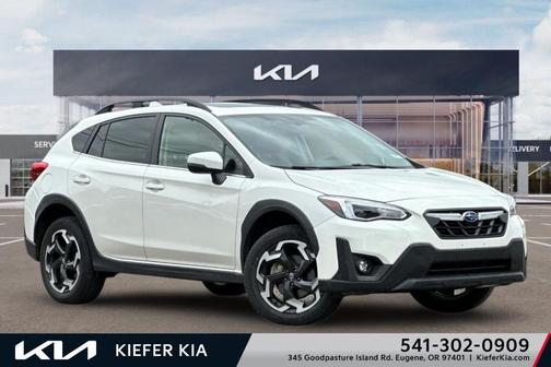 Crystal White Pearl 2021 Subaru Crosstrek Limited