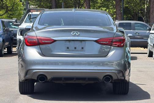 Graphite Shadow 2018 INFINITI Q50 3.0t LUXE