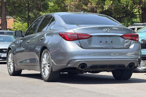 Graphite Shadow 2018 INFINITI Q50 3.0t LUXE