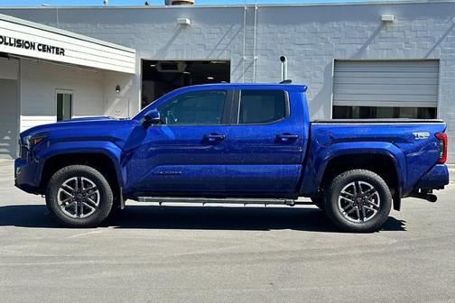 Blue 2024 Toyota Tacoma TRD Sport