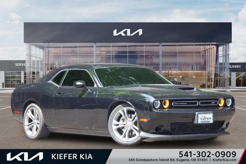 Pitch Black Clearcoat 2022 Dodge Challenger GT