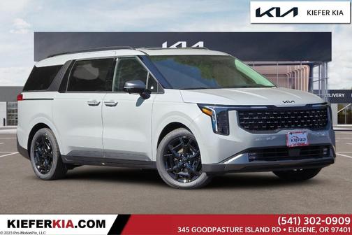 Ceramic Silver 2026 Kia Carnival SX Prestige