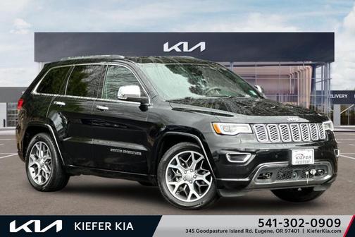 Diamond Black 2019 Jeep Grand Cherokee Overland