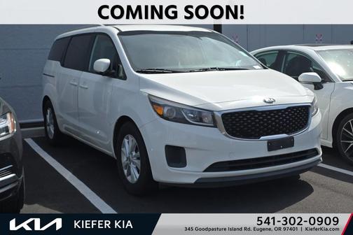 Clear White 2016 Kia Sedona LX