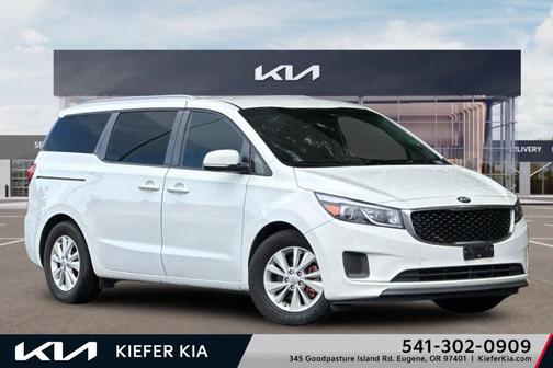 Clear White 2016 Kia Sedona LX