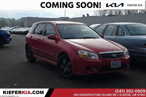 Classic Red 2007 Kia Spectra5 SX