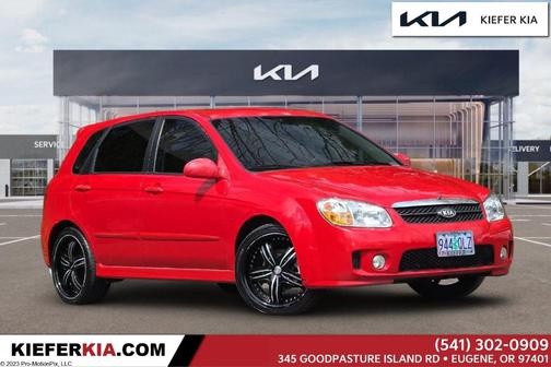 Classic Red 2007 Kia Spectra5 SX