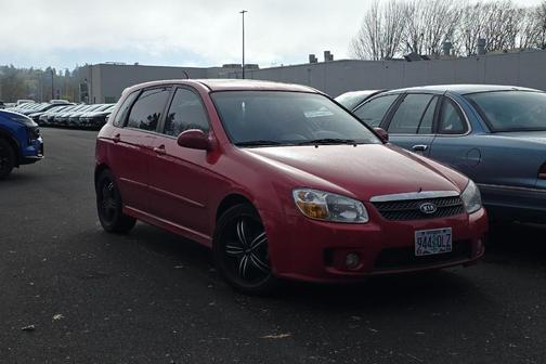 Classic Red 2007 Kia Spectra5 SX