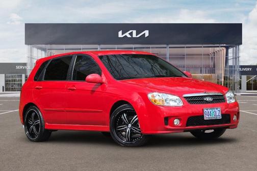 Classic Red 2007 Kia Spectra5 SX