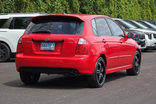 Classic Red 2007 Kia Spectra5 SX