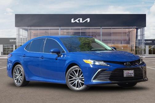 Blue 2023 Toyota Camry XLE