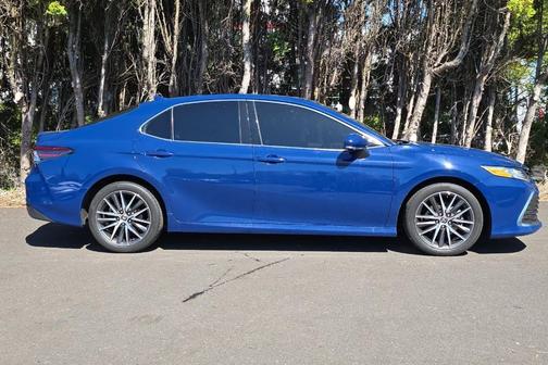 Blue 2023 Toyota Camry XLE