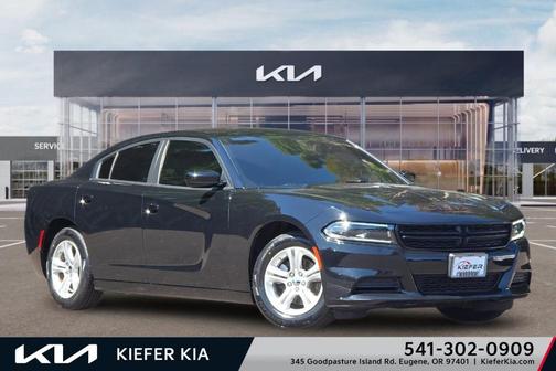 Pitch Black Clearcoat 2023 Dodge Charger SXT