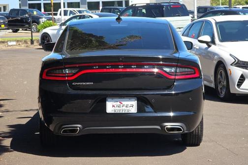 Pitch Black Clearcoat 2023 Dodge Charger SXT