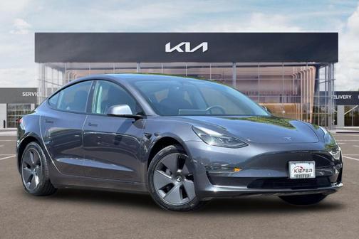Pearl White Multi 2021 Tesla Model 3 Standard Range Plus