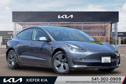 Pearl White Multi 2021 Tesla Model 3 Standard Range Plus