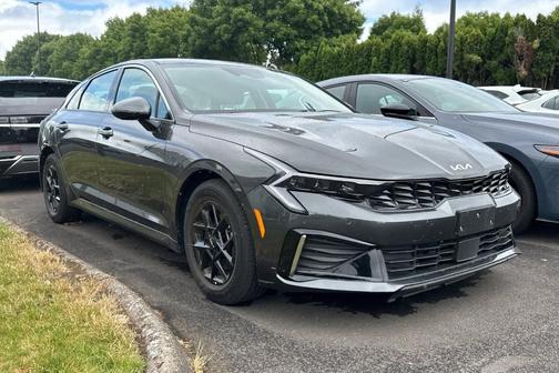Gray 2025 Kia K5 LXS