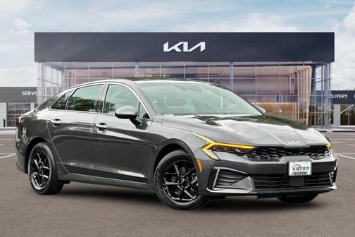 Gray 2025 Kia K5 LXS