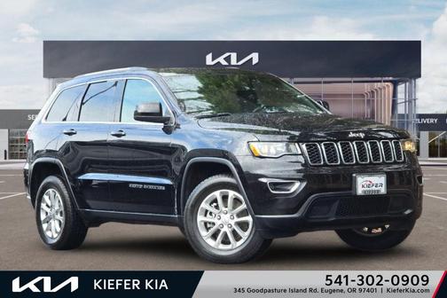 Diamond Black 2021 Jeep Grand Cherokee Laredo E