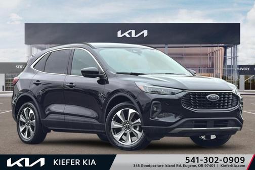 Black 2024 Ford Escape Platinum