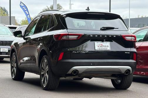 Black 2024 Ford Escape Platinum