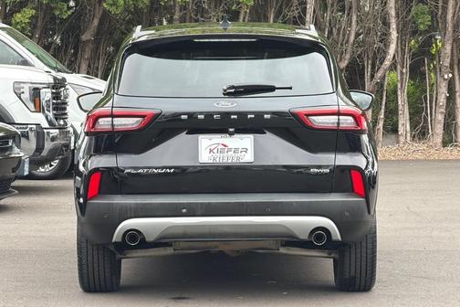 Black 2024 Ford Escape Platinum