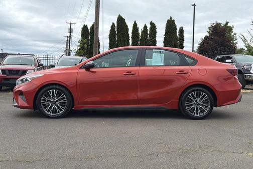 Fire Orange 2022 Kia Forte GT-Line