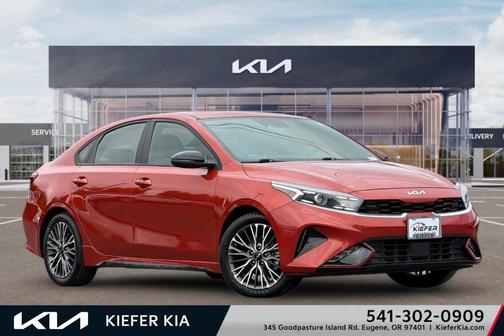 Fire Orange 2022 Kia Forte GT-Line