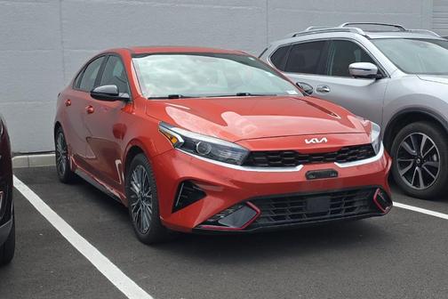 Fire Orange 2022 Kia Forte GT-Line