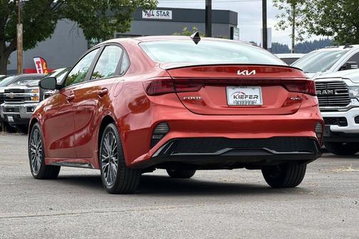 Fire Orange 2022 Kia Forte GT-Line