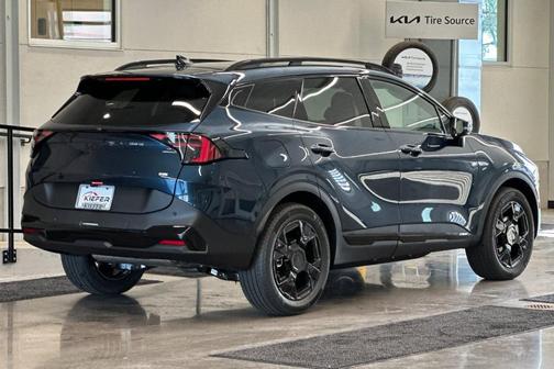 Blue 2026 Kia Sportage Plug-In Hybrid X-Line