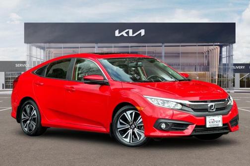 Rallye Red 2018 Honda Civic EX-L