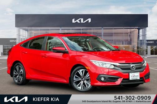 Rallye Red 2018 Honda Civic EX-L