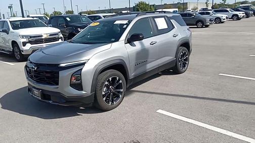 Sterling Gray Metallic 2025 Chevrolet Equinox RS