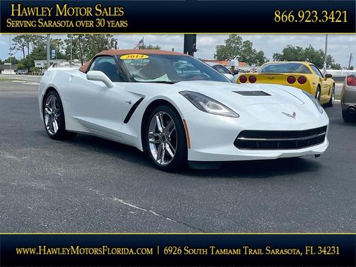 Arctic White 2014 Chevrolet Corvette Stingray Z51
