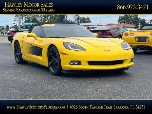 Yellow 2006 Chevrolet Corvette