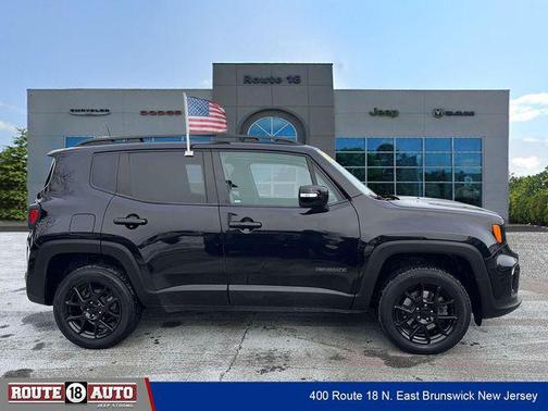 Black Clearcoat 2020 Jeep Renegade Altitude