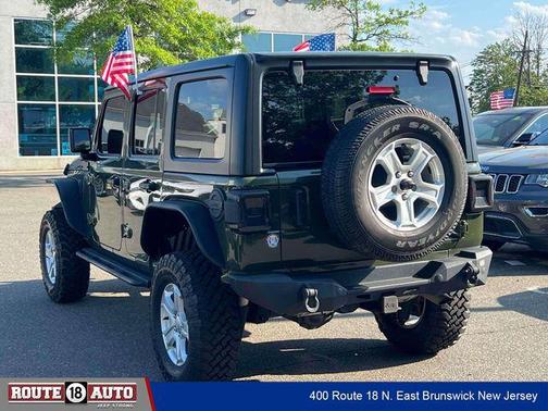 Sarge Green Clearcoat 2021 Jeep Wrangler Unlimited Sport