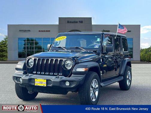Black Clearcoat 2019 Jeep Wrangler Unlimited Sport