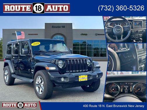 Black Clearcoat 2019 Jeep Wrangler Unlimited Sport